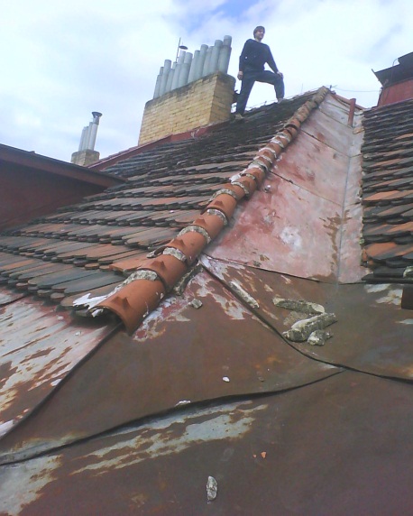 Vyskove prace praha, oprava okapu, nátěr okapů, oprava střechy